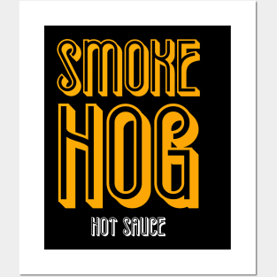 Smoke Hog Hot Sauce Ladybird Food Co. Posters and Art